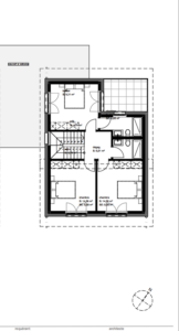 etage villa c C - Villa individuelle de 202.85 m² – 301.34 m² de terrain – Villarsel-le-Gibloux