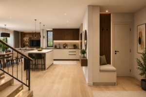 Image entree et cuisine courtemaiche Nouvelle promotion à Courtemaîche – Villa de 4.5 pièces